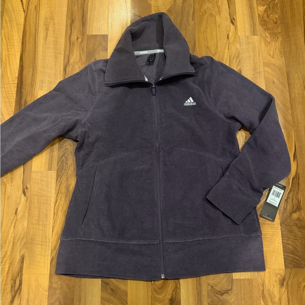 Adidas Women's Dark Purple Utility Jacket